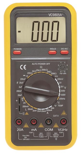 Мультиметр Sinometer VC9805A+